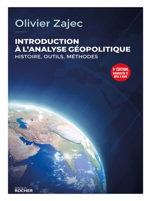 cover image of Introduction à l'analyse géopolitique